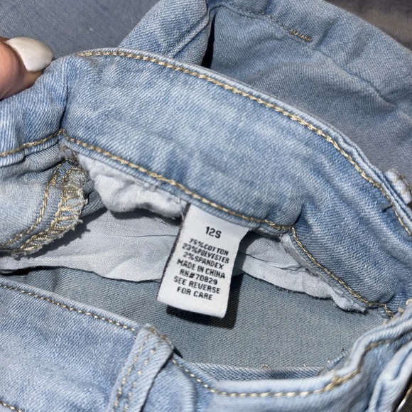 Rue 21 Skinny Jeans 12 Short Light Blue - Picture 5 of 6